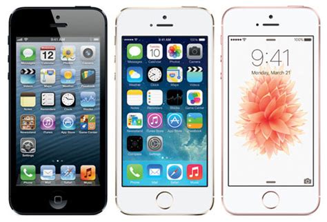 Differences Between iPhone 5, iPhone 5s, iPhone SE: .